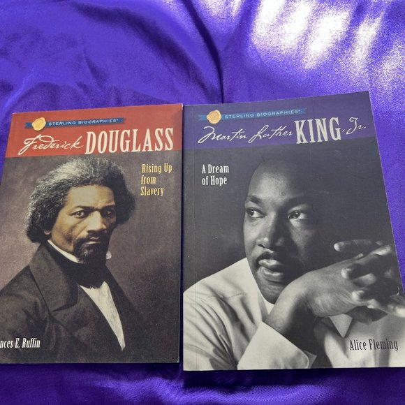 📌Sterling Biographies Frederick Douglass - Martin L. King, Jr.  A Dream of Hope - Picture 5 of 13